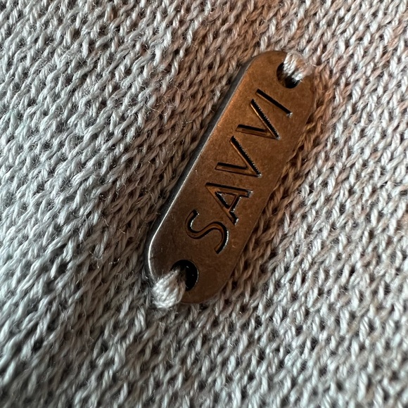 [SAVVI] Amber Sweater Wrap Seafoam - Picture 2 of 3